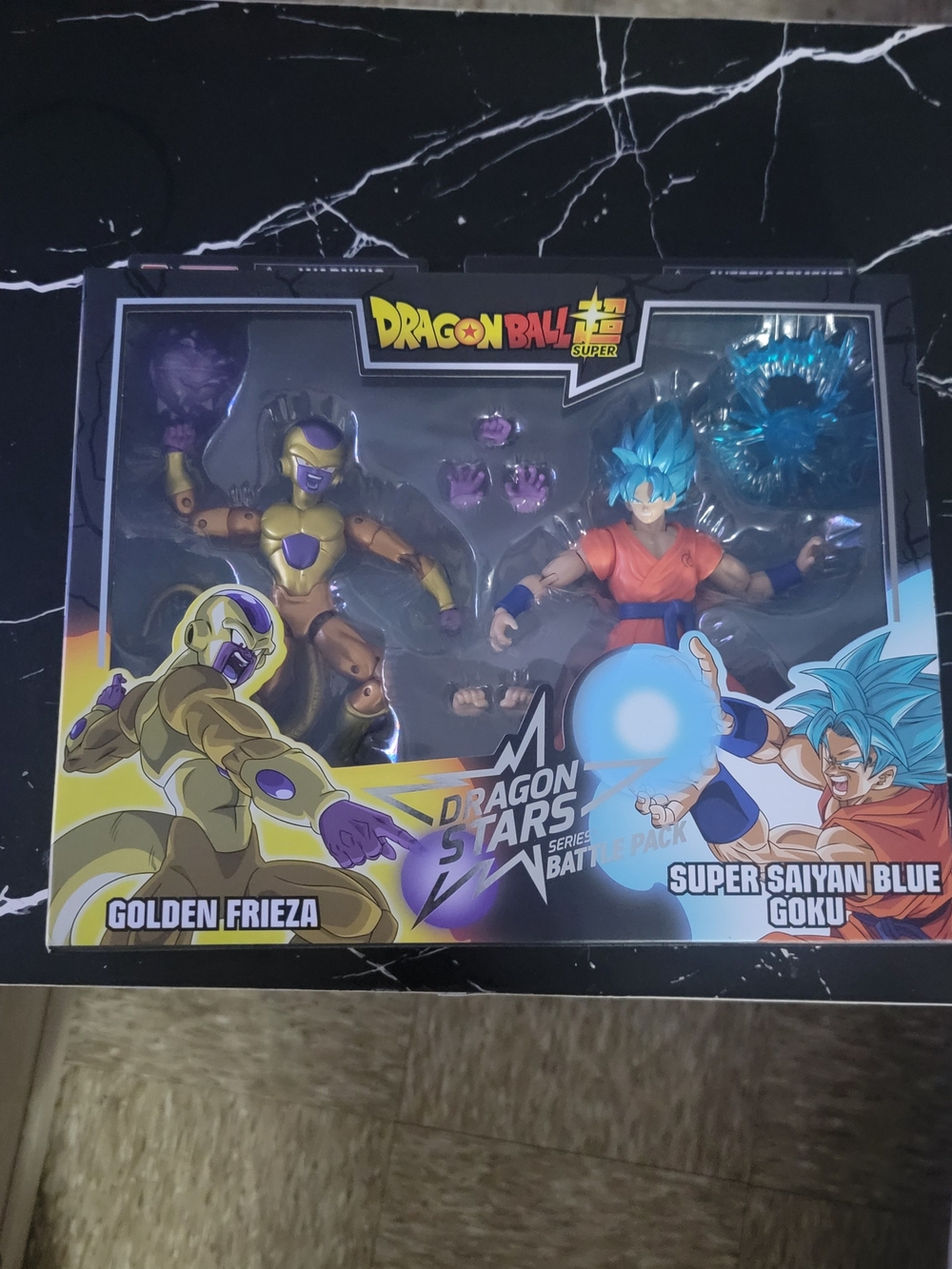 Dragon Ball Super Golden Frieza & Super Saiyan Blue Goku 2-Figure Battle Pack